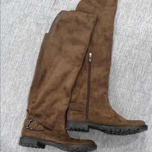 Bass Brown Over-the-Knee Boots